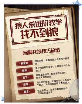 狼人杀怎么快速找出狼人[图1]