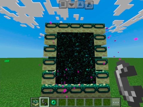 手机版我的世界末地传送门怎么做[图1]