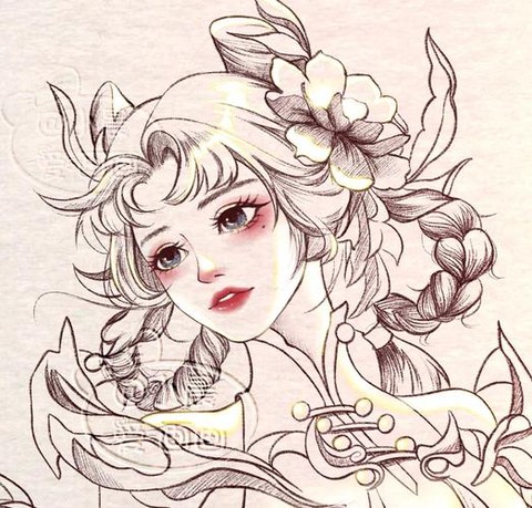 王者荣耀英雄怎么画[图2]