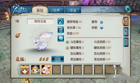 诛仙手游带什么宠物